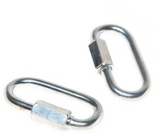 Haushalt Hawera FAST SHACKLE 4 MM ZN 2DD