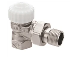 Imi Heimeier Radialinis termoventilis, kampinis V-exact II ET15 (1/2")