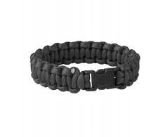 Helikon-Tex Bransoletka Survival bracelet - Paracord - Juodas (AC-SBR-NL-01)