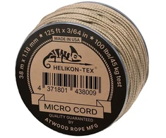 Helikon-Tex Virvė Micro Cord (125 pėdų) - Coyote