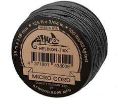 „Helikon-Tex Linka Micro Cord“ (125 pėdų) – juoda