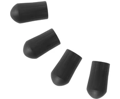 Helinox kėdės guminė kojelė (vienas 14) (4 vnt./rinkinys), juoda