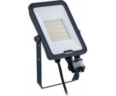 Helios „Philips Ledinaire“ prožektorius, mažas, su jutikliu, universalus, BVP167, 6000 lm/830-840-865, 50 W, IP65, simetriškas