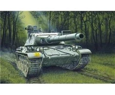 Heller AMX-30/105 prancūzų tanko modelis 1:35, plastikinis rinkinys