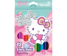 Cool Pack Hello_Kitty Flomasteriai, Hello Kitty vienpusiai, 12 vnt.