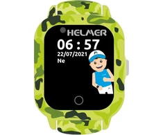 Išmanusis laikrodis vaikams Helmer LK 710 4G, Žalios spalvos