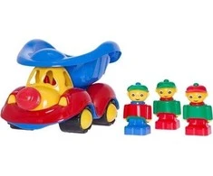 Automobilių klounas Hemaras su žmogaus MIX