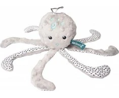 Hencz Moms Care „Hencz Toys Tari Pilkas“ aštuonkojų pakabukas