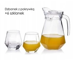 Hendi Mondex Since 1986 ADEL Komplet dzbanek i 6 szklanek1,4L 6x330ml