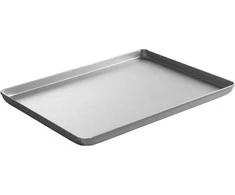 Taca cukiernicza piekarnicza ekspozycyjna su aliuminio 600x400x20mm sidabrinė - Hendi 808511