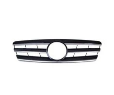 Hengst Grotelės Mercedes-Benz C W203 S203 blizgios juodos 3S