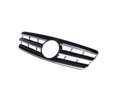 Hengst Grotelės Mercedes-Benz C W203 S203 blizgios juodos 3S