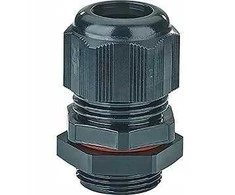 Hensel ATEX srieginis riebokšlis 2 ir 22 zonoms M25 IP66 kabelio skersmuo 10–17 mm juodas AXM 25