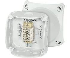 Hensel Filialas Box 104x104x70 5x4mm2 CU / AL IP66 pilka RK 0405 T (62000174)