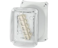 Hensel Filialas Box 180x130x77 5x10mm2 CU IP66 pilka DK 1010 GZ (62000157)