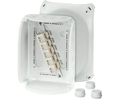 Hensel Filialas Box 210x155x92 5x10mm2 CU IP66 pilka DK 1610 GZ (62000158)