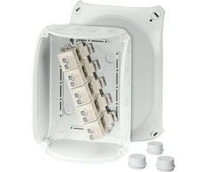 Hensel Filialas Box 210x155x92 5x16mm2 CU IP66 pilka DK 1616 GZ (62000160)