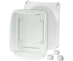Hensel Jungiamoji dėžutė 255 x 205 x 112 mm be gnybtų IP66 pilka DK 2500 GZ (62000161)
