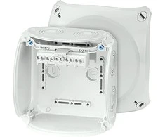 Hensel Rotary box n / t 5x4mm2 130x130x77mm pilka IP66 / 67 KF 0604 G (62000053)