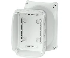 Hensel N / t šakos dėžutė be terminalų 180 x 130 x 77mm pilka IP66 / 67 KF 1000 G (62000057)