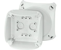 Hensel N / t šakinė dėžutė be terminalų 93 x 93 x 62mm pilka IP66 / 67 KF 0200 H (62000081)