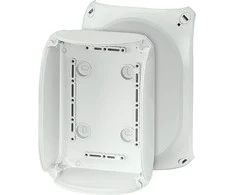 Hensel 62000087 Jungiamoji dėžutė be gnybtų 180x130x77mm pilka IP66/67 KF 1000 H 62000087