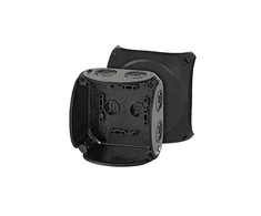 Hensel Išorinė šakos dėžutė 104x104x70mm IP66 / 67 juodas - KF 0400 B