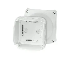 Hensel KF 0600 G, Polikarbonatas (PC), Pilkas, IP66, IP67, IP69, 130 mm, 77 mm, 130 mm