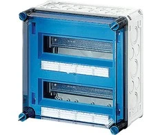 Hensel Modulis skirstomasis skydas 2 x 12 paviršių IP65 MI 81224 (HPL00026)