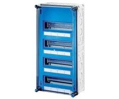 Hensel Modulis skirstomasis skydas 4 x 12 paviršių IP65 Mi 81448 (HPL00039)