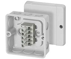 Hensel Skydelio dėžutė su 88x47x88 5x2.5qmm IP55 DE9325Z terminalais