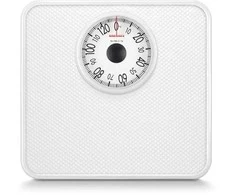 Vonios Svarstyklės - Soehnle Tempo Analogue 130kg Baltas Plienas