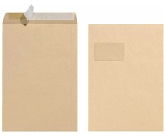 „Herlitz 10900769“ vokas C4 (229 x 324 mm) rudas 10 vnt.