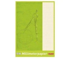 Herlitz Milimetrinio popieriaus blokas A4/25K (5 vnt.)
