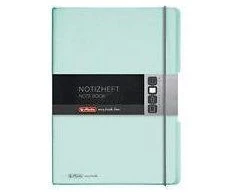 Herlitz Notebook A4 tinklelis + linija, mėta (158621)