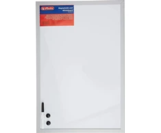 Herlitz Herlitz 10524627 tablica magnetyczna i priedai 400 x 600 mm Sidabrinė, Baltas