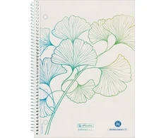 Herlitz Herlitz GREENline notatnik A5 70 ark. Baltas