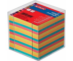 Herlitz Herlitz Zettelkasten tr. 9x9cm 650Bl farbig mit Deckblatt - 1600253