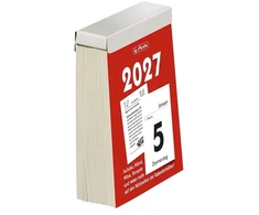 Herlitz Kalendarz zdzierak rozm. 5 81x106mm 2027 (400208023)