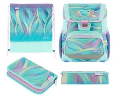 Herlitz 400205349 plecak Mokyklinė kuprinė Miętowy
