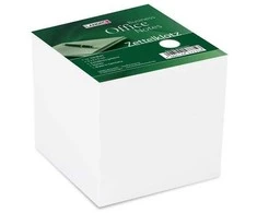 Herlitz LANDRE blokas su priklijuotais lapeliais 9x9 cm, apie 700 lapų, balta