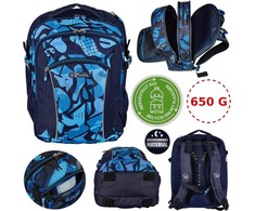 Herlitz Mokyklos kuprinė Ultimate Camo Mėlyna PET 24l HERLITZ