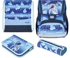 Kuprinė pradinukams Herlitz LOOP Cosmic Explorer su priedais