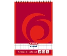 Herlitz 110734 A7/50l spiralinis sąsiuvinis, ilgas (10/320)