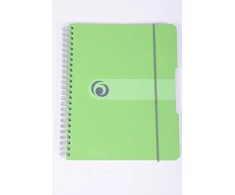 Herlitz sąsiuvinis A5/80 lapų languotas, žalias (0011293784)