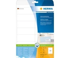 Herma Adresas: A4 99.1 x 38.1 mm / 140 vienetų (8635)
