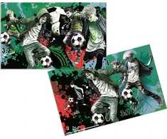 Herma HERMA Schreibunterlage Karton Street Soccer 55x35 3Stk
