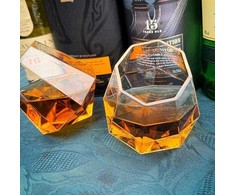 Thumbs Up Herma Mad Monkey - szklanki do whisky ''Diamond'' (komplektas 2) permatomas