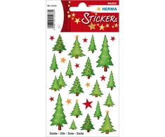 Herma HERMA MAGIC Świąteczne choinki jedwab
