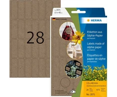 Herma opakowanie biurowe etykiety wielofunkcyjne Silphie 13x40mm